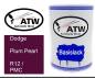 Preview: Dodge, Plum Pearl, R12 / PMC: 500ml Lackdose, von ATW Autoteile West.